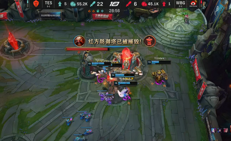 NS碾压100T，Crisp线上压制力十足宿命之战小组赛，让粉丝疯狂欢呼