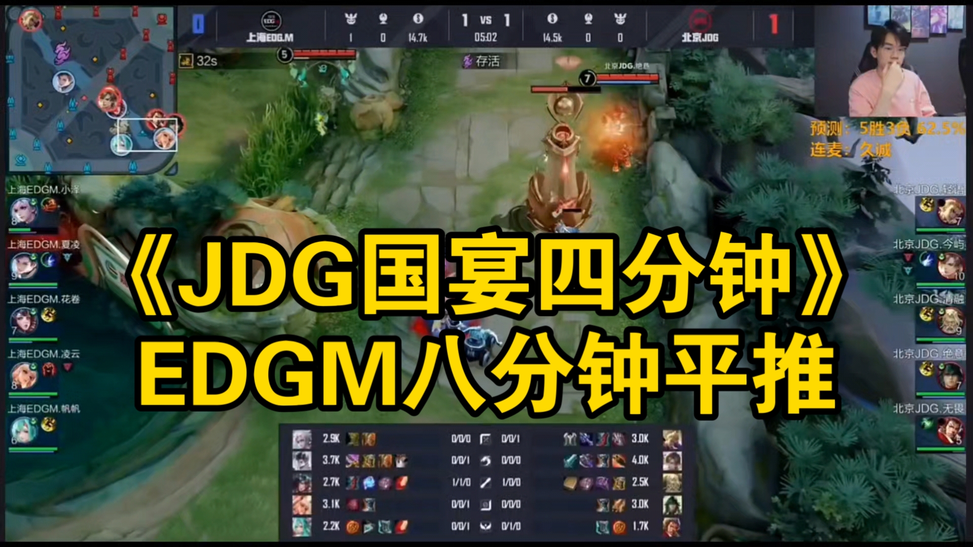 EDG轻取JDG,Caps开启传奇时刻顶尖较量半决赛,技惊四座 EDG轻取JDG,Caps开启传奇时刻顶尖较量半决赛,技惊四座